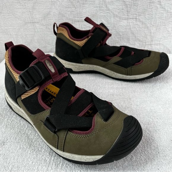 KEEN Zerraport II Trail Sandals Trekking Shoes Mens 13 Hiking Water Sneakers - Picture 1 of 16